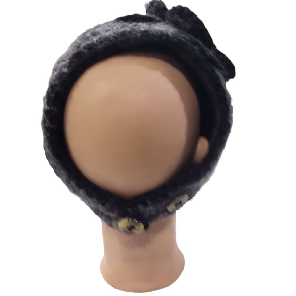 C.C exclusives Women’s beautiful floral adjustable warm winter head band hat - Picture 4 of 8